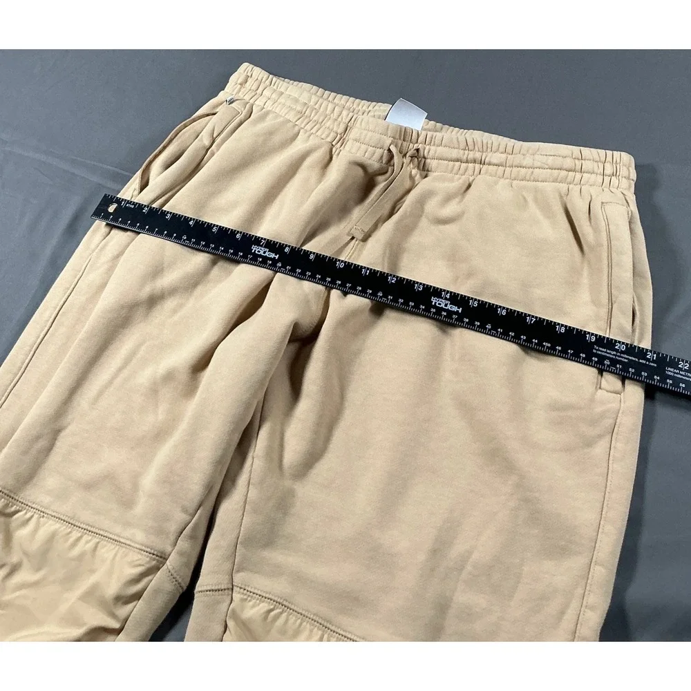 Adidas Parley Mens XL Joggers Tan Beige French Terry Track Pants HN5283